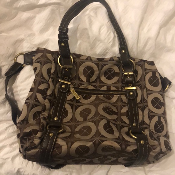 Brown Coach Bag - Picture 1 of 3